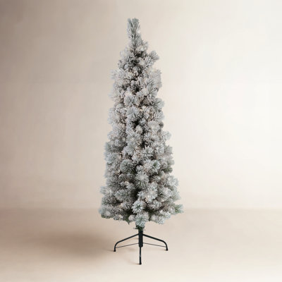 Lighted Artificial Pine Christmas Tree