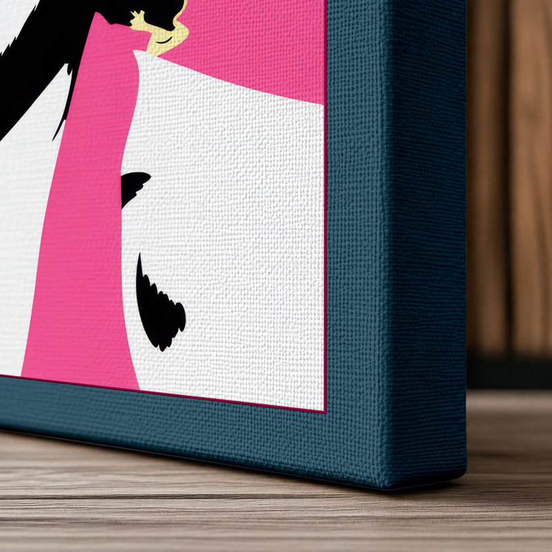 Print, 18x12 - 45.7 x 30.5 cm, Teal Border