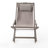 NIKKI BEACH SLING CHAIR - GREY (Set Of 2), Comfortable And Durable Outdoor Seating For Beach And Backyard Relaxation
