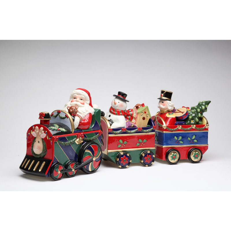 Ensemble de train de Noël