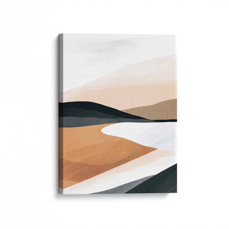 «Abstract Art Landscape 15» par ThingDesign Print, L 24 po x H 32 po, Wrapped Canvas, Ne s’applique pas