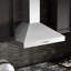 400 CFM Ducted Wall Mount Range Hood in Stainless Steel 