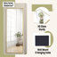 Miroir de plancher pleine grandeur en verre-366881242-282484734