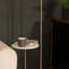 Tavel 71cm Chrome Tray Table Floor Lamp