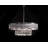 10 - Light Dimmable Tiered Chandelier