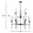 Kinley 9-Light Dimmable Chandelier-73290517