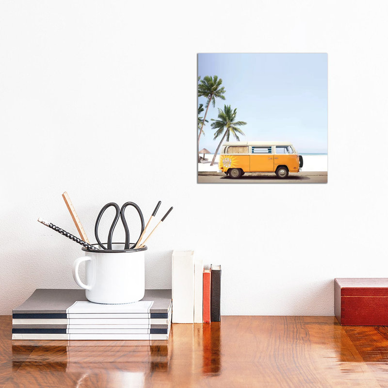 "Here Comes The Sun" par Erin Summer-reproduction de photo, Pas de tapis, Toile tendue, H 12 po x l 12 po x P 0,75 po