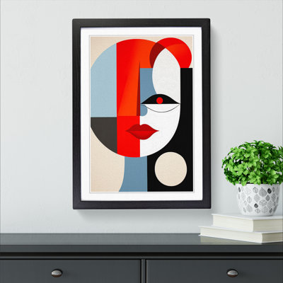 Pablo Picasso Minimalism - Framed Print