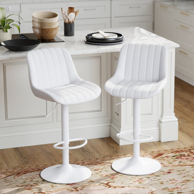 Tabouret de bar pivotant à hauteur réglable Moniq