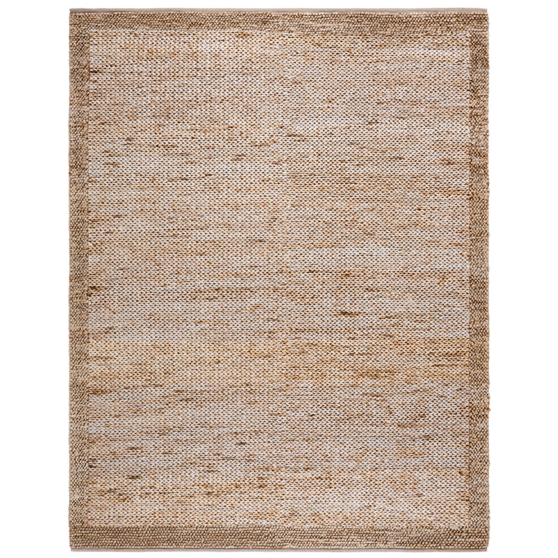 Natural Fiber Handwoven Jute Rug, Rectangle 3' x 5'