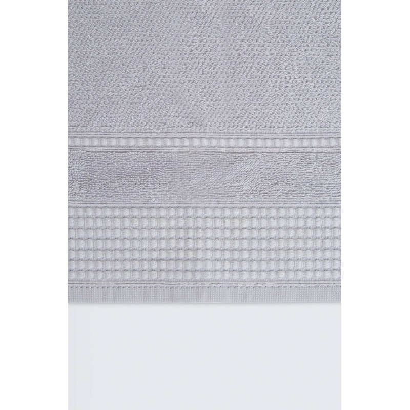 Drap de bain 100% coton Rhinehart, gris, Bath Sheet