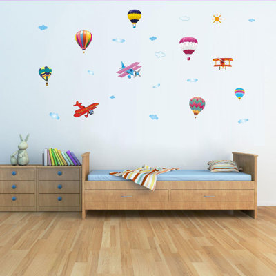 Sky Transport Kids Wall Stickers