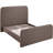 Fira Daliah Linen Textured Fabric Upholstered Bed-2026383485-2026383482
