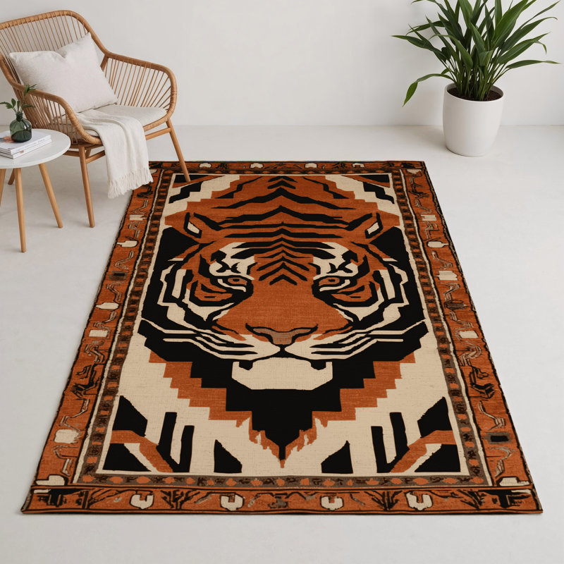 Tapis intérieur et extérieur ArtDeco, Rectangle 9 pi x 12 pi