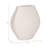 Brayden Studio® Elphantine 3D Printed Vase, Ivory/Beige-1294797458