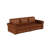3-in-1 Convertible Sofa Bed with Nailhead Trim and Rolled Arms-806966482