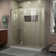 Unidoor-X 57.5" W x 34.38" D x 72" H Frameless Rectangle Shower Enclosure