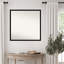 Miroir mural incliné en bois non biseauté noir-119688949-119688953