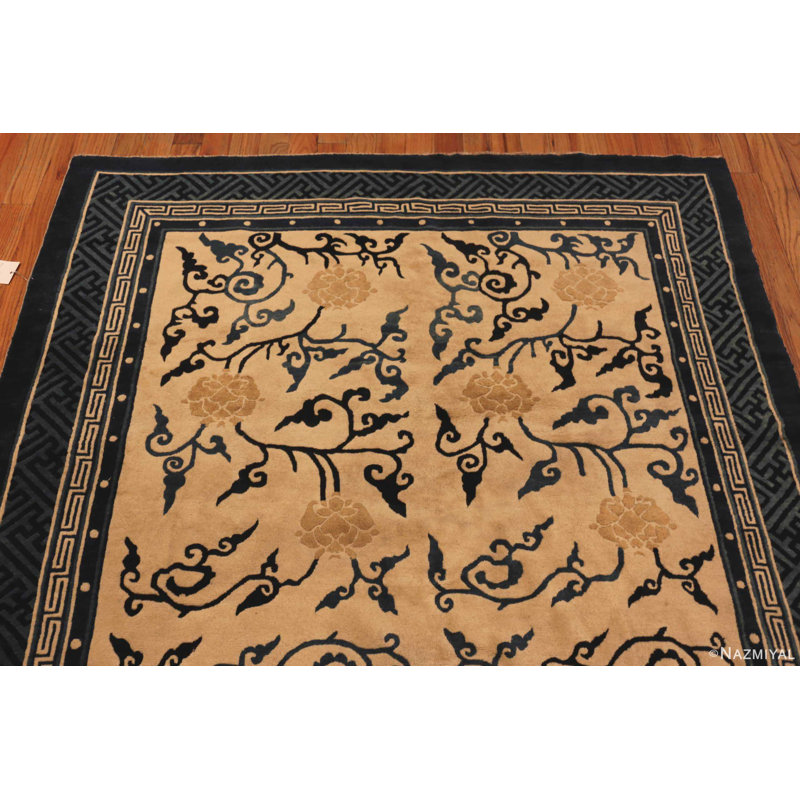 One-of-a-Kind Rectangle 6' X 8'2" Hand Knotted Area Rug