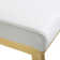 Hamby Upholstered Counter Stool with Metal Frame