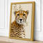 Dignified Cheetah Boho - Wrapped Canvas-303329068-303329067