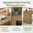 79 Inch Extra Long Desk, Two Person Desk Double Desk For Home Office, Large Writing Desk For Office-1871892554