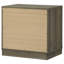 Table de chevet 2 tiroirs Edmondson