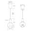 Luminaire suspendu en verre Rosson-7119625