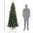 Tall Pencil Artificial Christmas Tree-1449477413