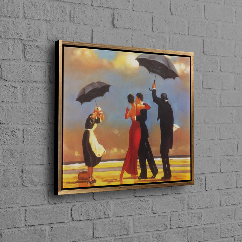 Print on Canvas, 80 cm H x 80 cm W, Framed Print without Mat, Black