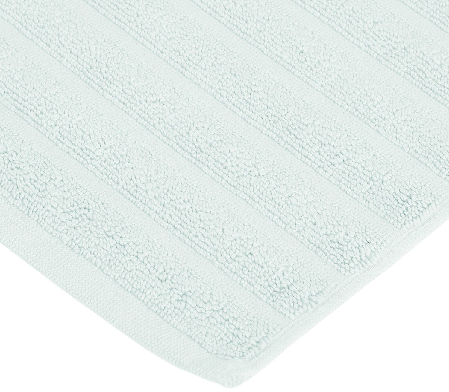Pardue Cotton Bath Mat, Aqua Marine, Solid Color