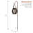 Alberto 33'' Solar Powered Outdoor Lantern