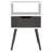 1-Drawer 1-Shelf Nightstand, Superior Top-144862637