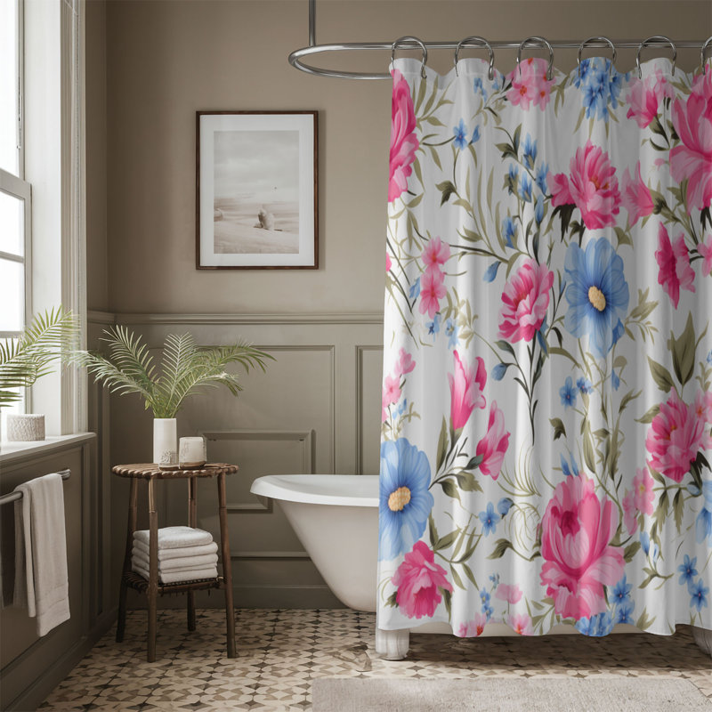 Spring Petal - Premium Shower Curtain, 74"H x 71"W