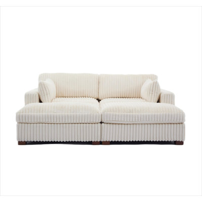 Bukvice 214.1Cm Square Arms Sofa
