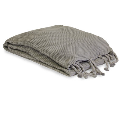 Cheryl Knitted Throw Blanket