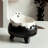Gothic Cat Bowl, Spooky Cat Food Bowl, Ceramic Bowls for Cats and Little Dogs