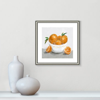 Abbaye «Oranges» par Isabelle Z - reproduction d'art