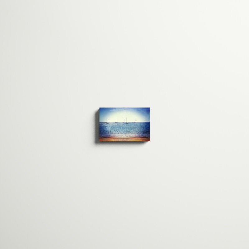 «Scène le long de l'eau II», photographie sur toile, H 8 po x l 12 po