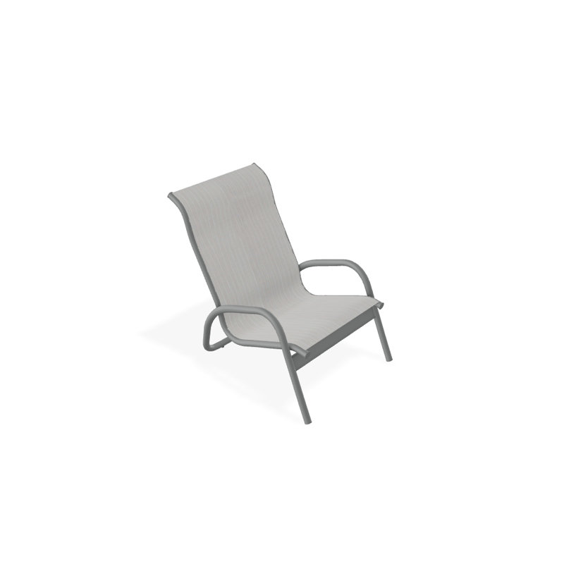 Gardenella Patio Chair, Graphite, Amalfi