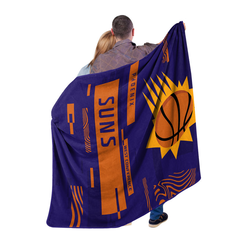 Throw Blanket, Orange/Blue, Phoenix Suns