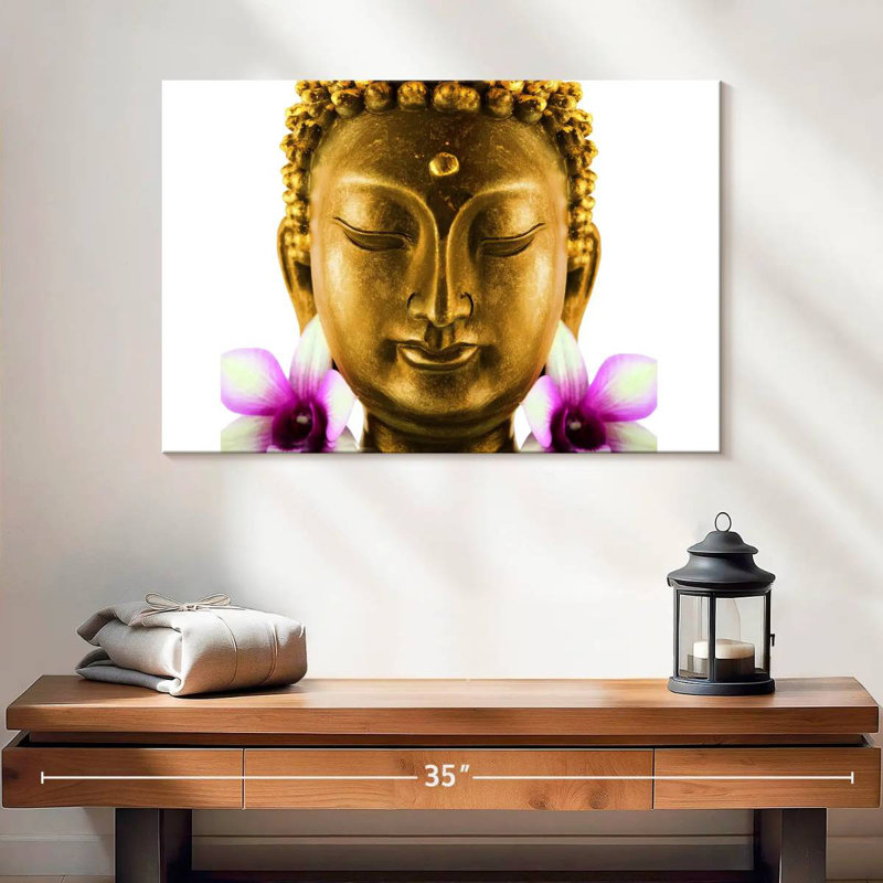 Adella Flowering Buddha, 16" H x 24" W