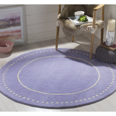 Cruz Hand Tufted Wool Solid Color Rug