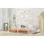 Lit double pleine grandeur en métal avec clôture et porte, blanc-1930270217-1930270222