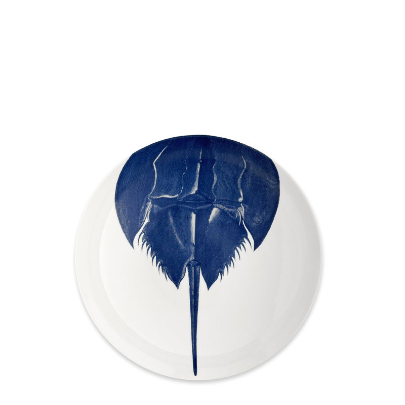 Horseshoe Crab Porcelain Serving Bowl