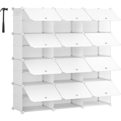 48 Pair Stackable Shoe Storage Box