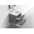 Niesa 23.5'' Single Bathroom Vanity with Poly Marble Top