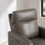 Fauteuil inclinable électrique en cuir véritable Leena-105741569