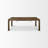 Kendrix 84" Dark Brown Oak Wood Extendable Rectangular Dining Table