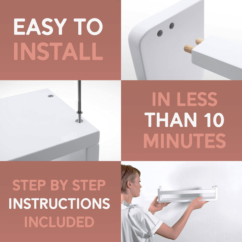 Heslar 3 Piece Floating Shelf